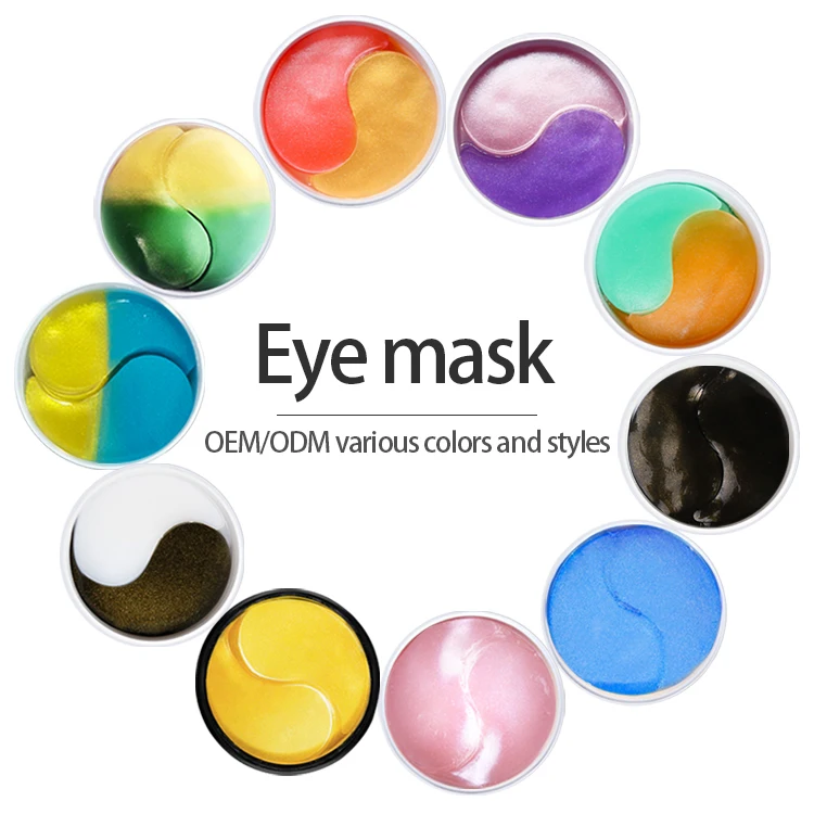 

custom wholesale collagen moisturizing eye mask, beauty under eyes sheet mask for skin care