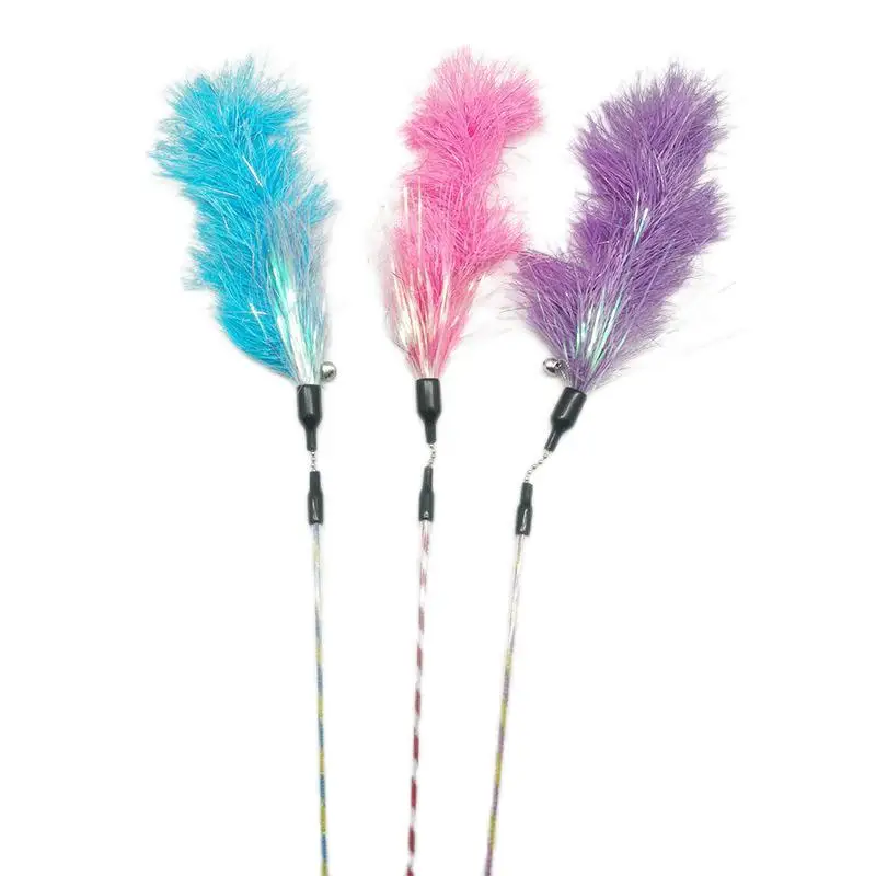 

Rattle Feather Fairy Dreamy Cat stick Cat Teaser