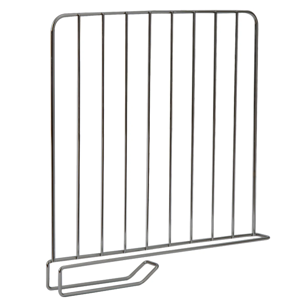 

ORZ New & Improved housekeeping closet organizer Storage Separator Steel Wire Shelf Divider Wardrobe dividers, Silver
