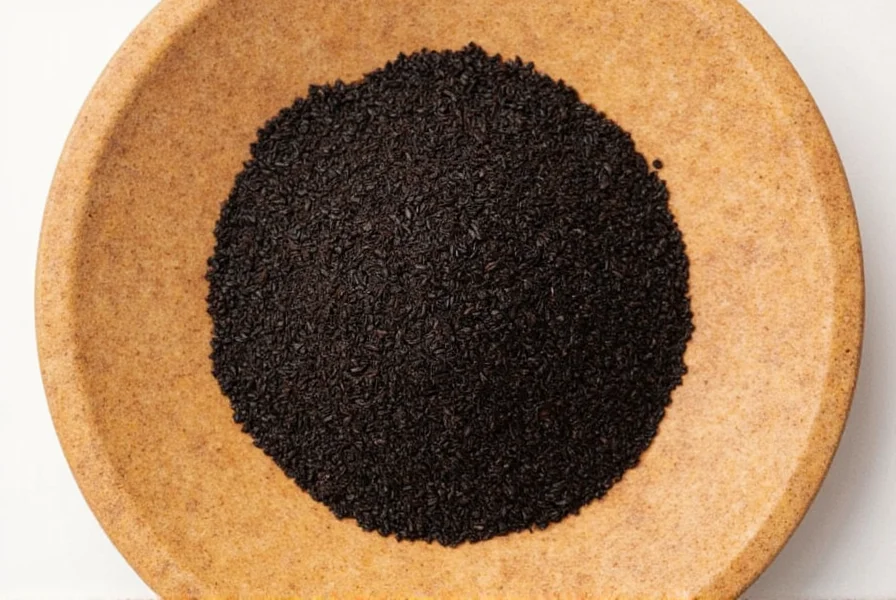 Flatbread topped with nigella seeds