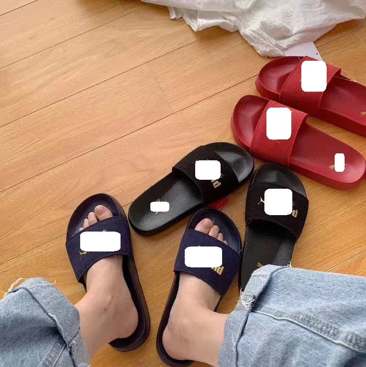 

European fashion colorful sandals Ninja slippers retro men's and women's Rihanna gilded slippers sandals