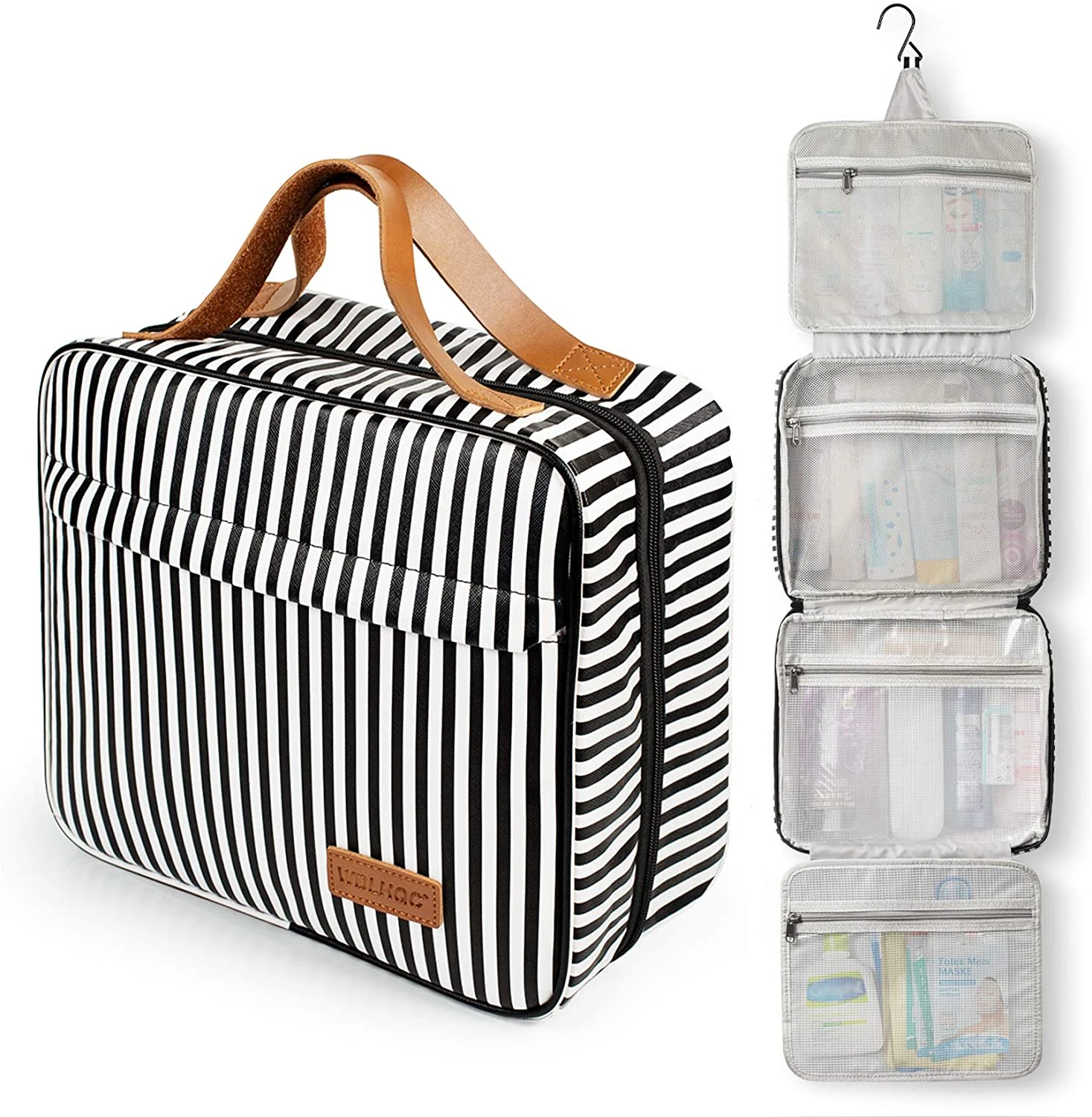 

Cosmetic Bag For Nail Polish Bling Tpu Recycled Cotton Hygiene Kit Designer Female Papier Bubblegum Print Diy Make Up Set