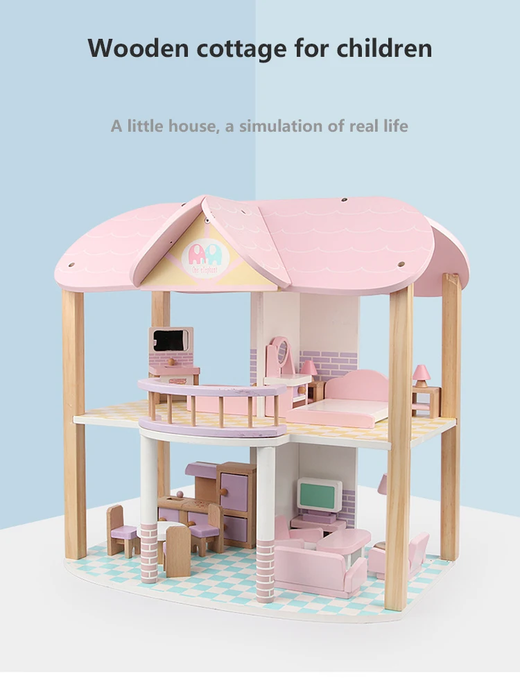 real wood toys dollhouse