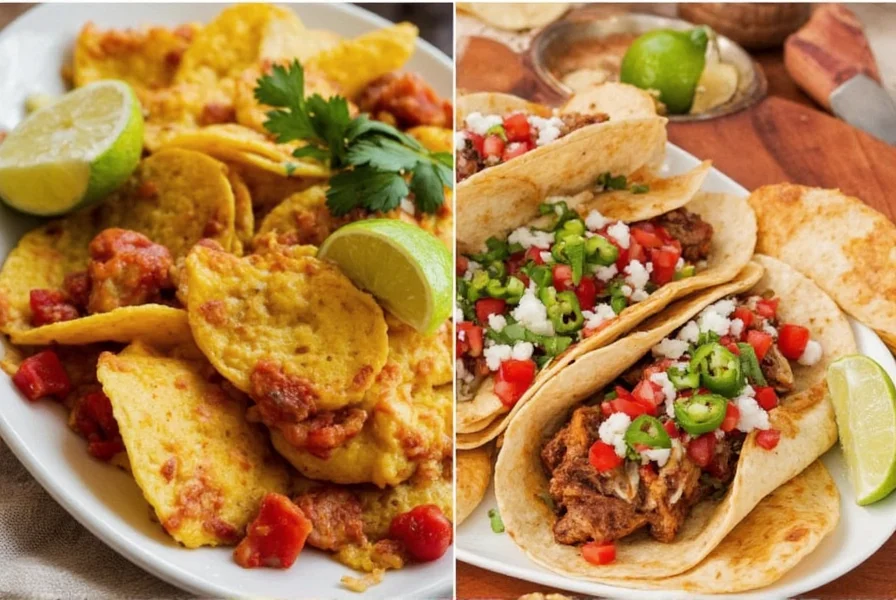 Tacos with toppings