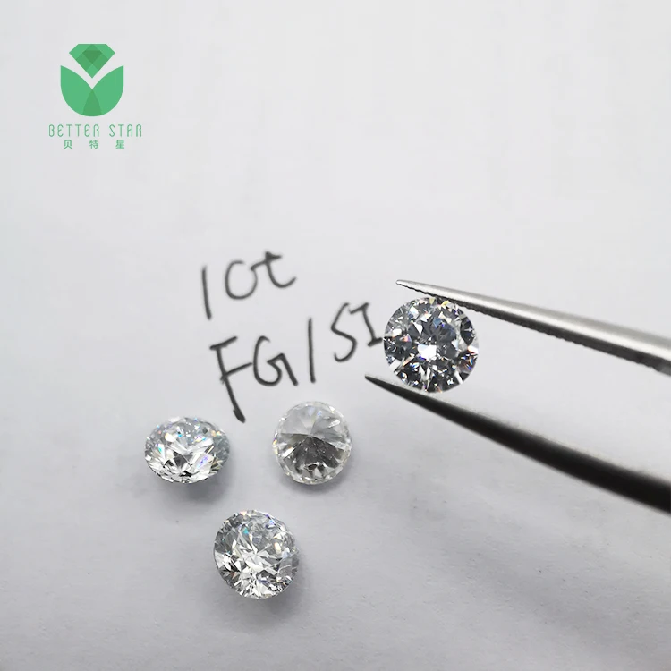 

1ct FG SI HPHT White Round Synthetic Diamond Loose Lab Grown Diamond Promotion In Stock, F g
