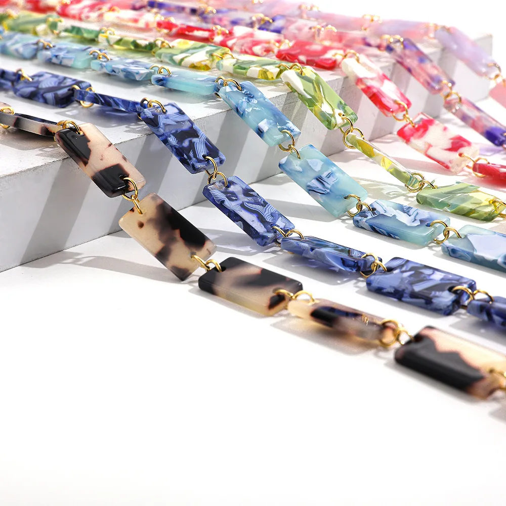 Acrylic Mask Chain Tortoise Ma