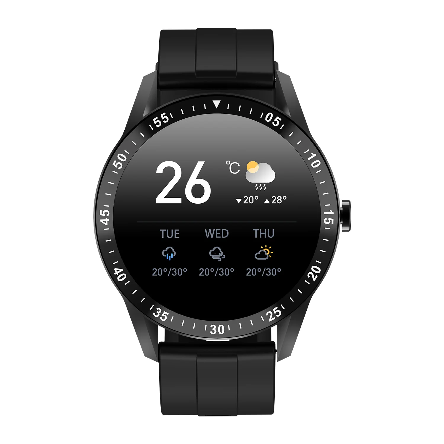 

Factory wholesale touch single button magnetic charging zinc alloy smart watch