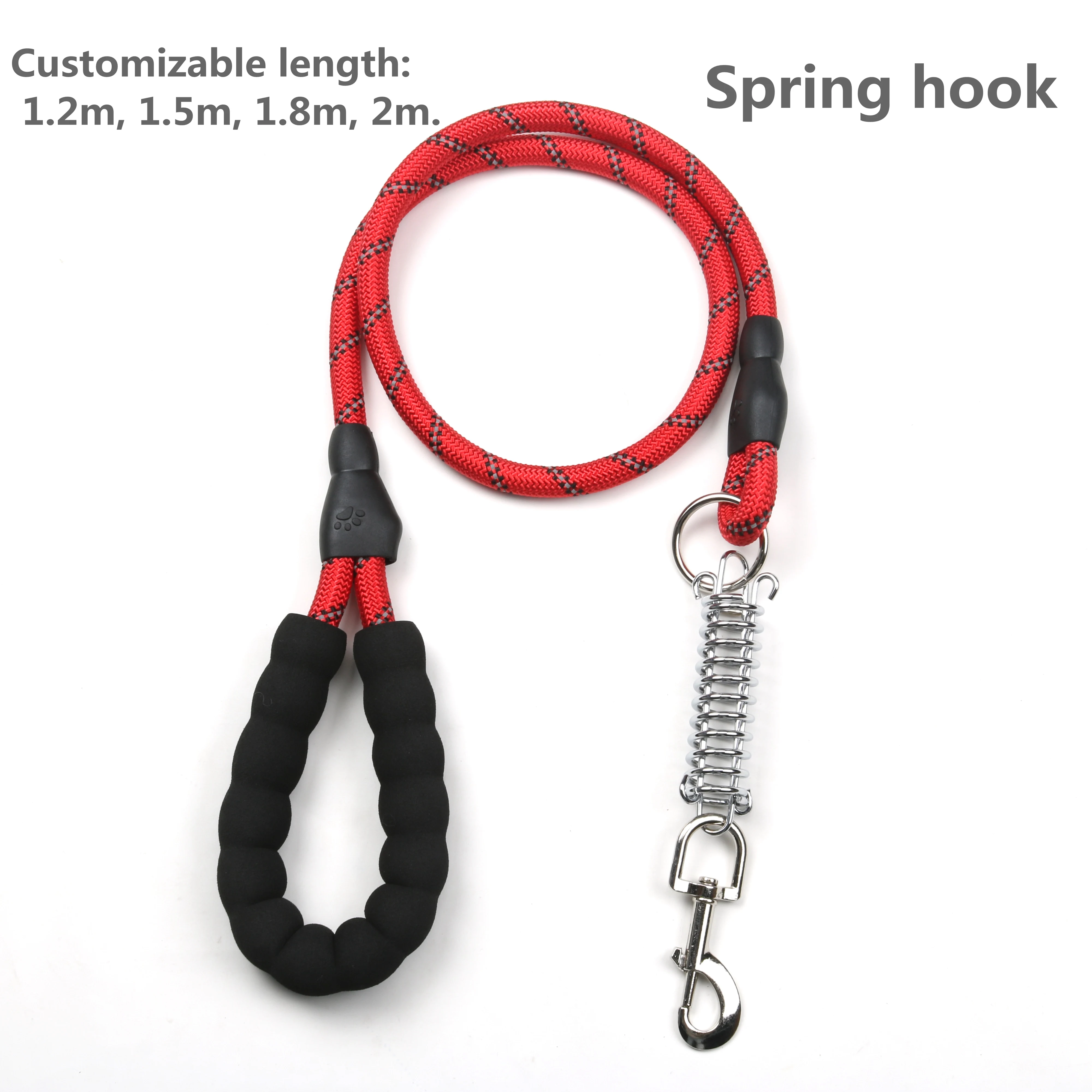 Wholesale Pet Supplies Nylon Traction Rope Pet Spring Hook Rock ...