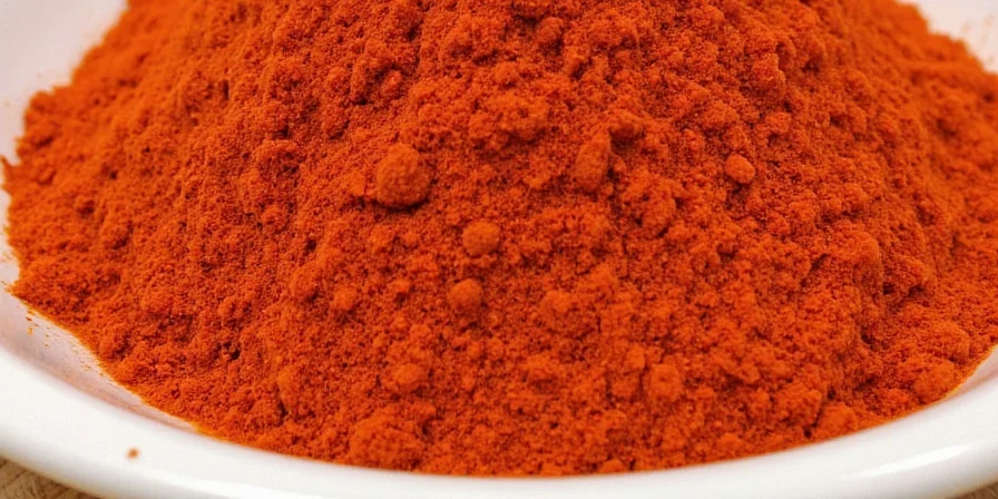 Ancho chili powder in bowl