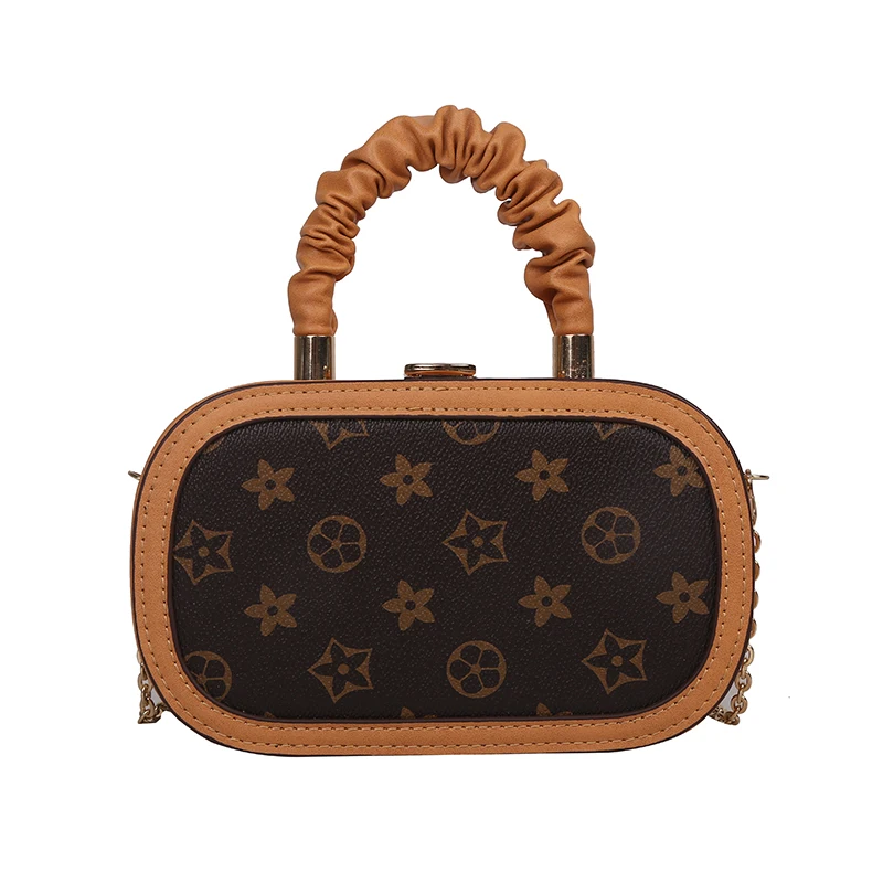 

Luxury Trendy Designer High Quality Handbags bolsa Shoulder Pu Leather Crossbody Women Mini Size Bags for Women Handbag, 1 colors