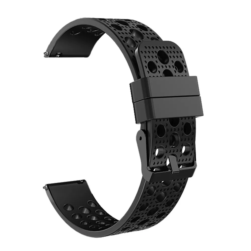 

Watch Strap Watchband for Samsung Galaxy Sport Watch Silicone Soft Breathable Strap Waterproof Adjustable 20 22mm