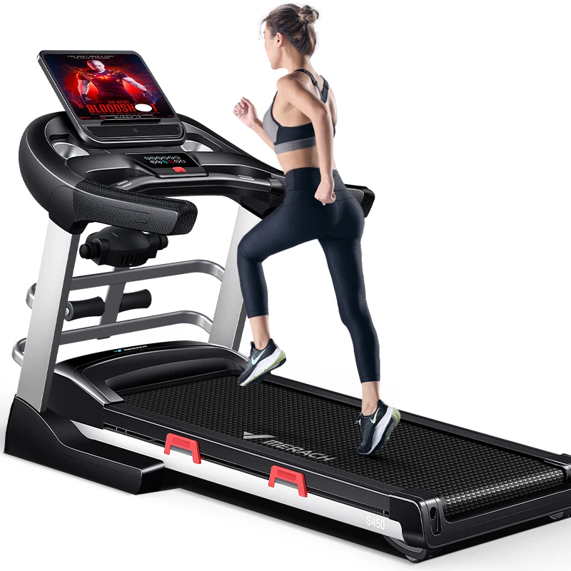 

new design MERACH sport machines run treadmills indoor tapis de course gym commercial treadmill