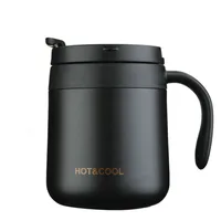 

Wholesale 12/17oz Vacuum insulation Double wall stainless steel coffee mug with handle