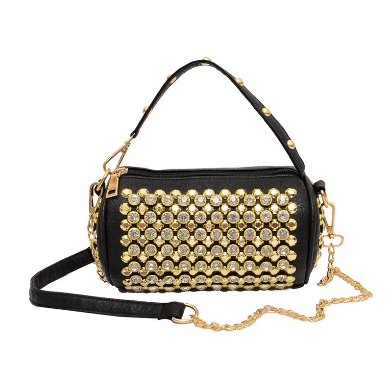 

New Fashion Diamond Rhinestone Women Handbags Ladies Purses And Handbags For Women Bling purses, 2 colors