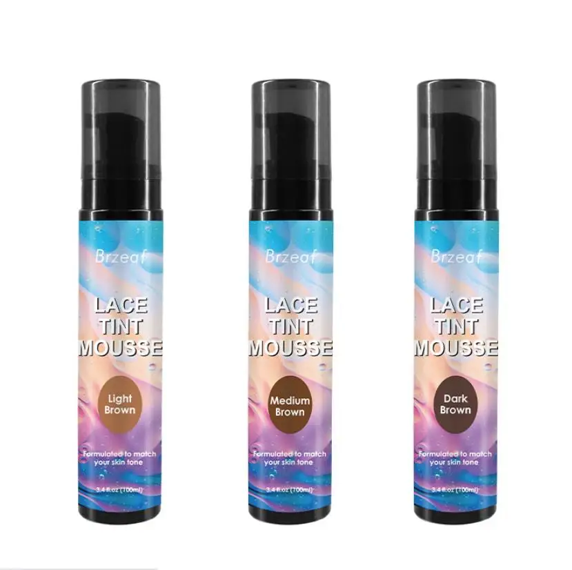 

OEM Brand for Hair beauty Products Oil salon tools Private Label Lace Foam Tint Lace Tint Foam Light Brown Lace Tint Mousse