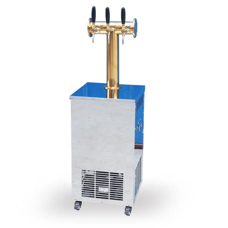 
China Supplier 50L Stainless Steel Beer Cooler Machine With Three Taps 
