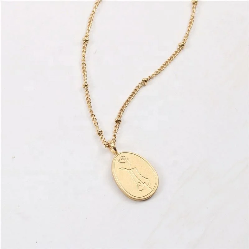 

Hot Trendy 18k Gold Plated PVD Cherry Pendant Necklace Cute Necklace Stainless Steel Jewelry