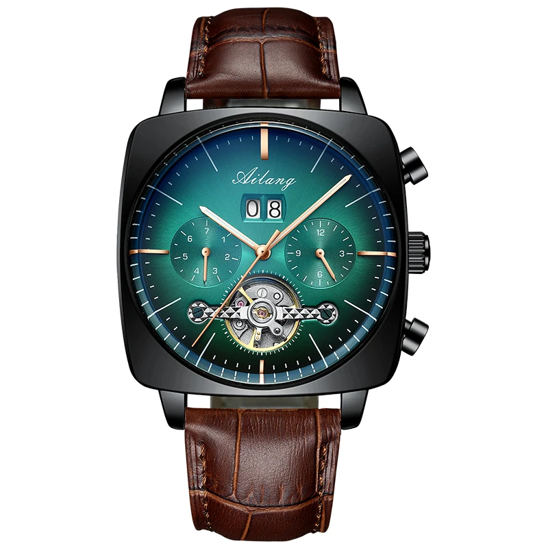 

AILANG Men's Watches Mens Watches Top Brand Luxury Automatic Mechanical Sport Watch Men Wirstwatch Tourbillon Reloj 2020, 3 colors