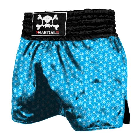 

Men Muay Thai Shorts Fitness Shorts, Black/red