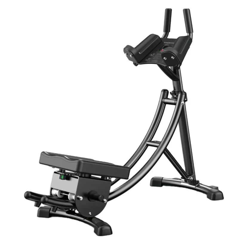 

Abdominal trainer machine Exercise fitness Sturdy Body building Machine ab coaster, Black/customrized