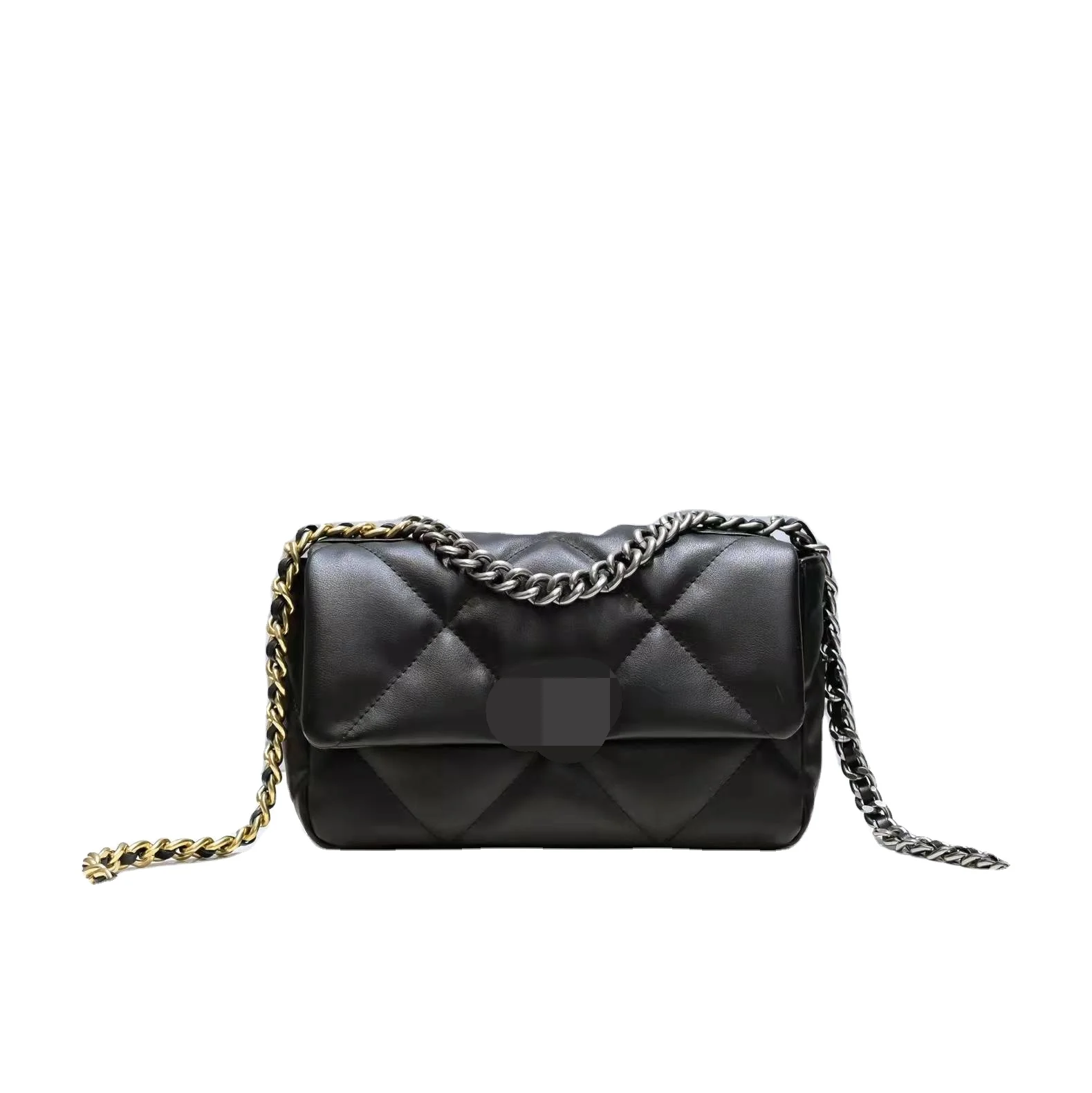 

CC new handbag large capacity noble shoulder bag generous and versatile fashion color matching chain designer cowhide simple