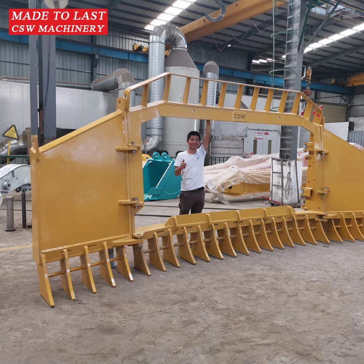 D85 Dozer Farm Use Root Rake For Sale Use Hardox 700 Steel + Nm400