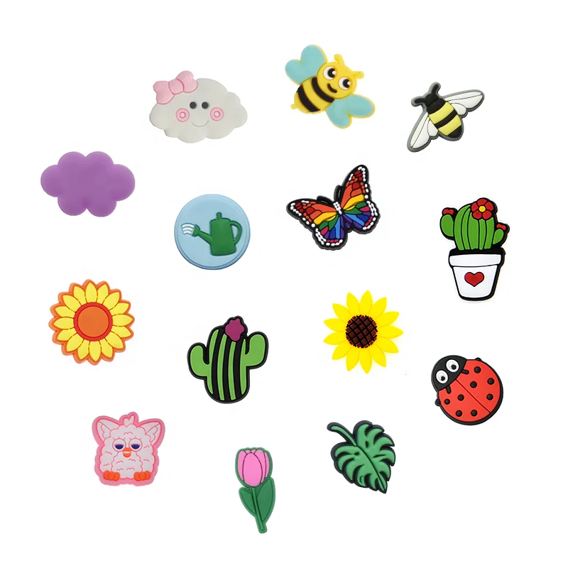 

Hottest selling Korea game cute shoe charms wholesale clog charm, Customized