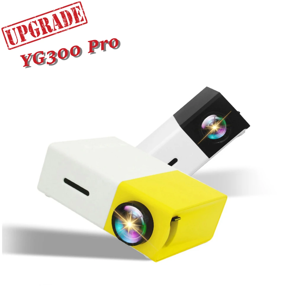 

New Arrival Small Video Short Throw Led Lens Projector YG300 Pro Portable Projecteurs Support 1080P 4K Screen Cinema Proyector