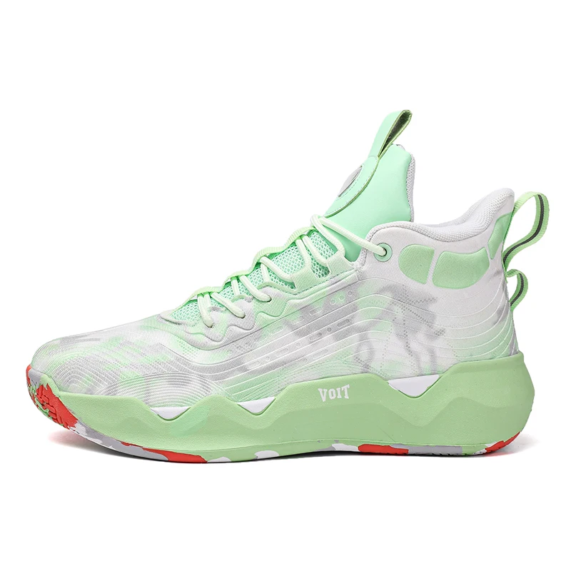 

Brand Logo Custom Professional Men Outdoor Sports Style Sneakers Luminous Design Women Basketball Shoes