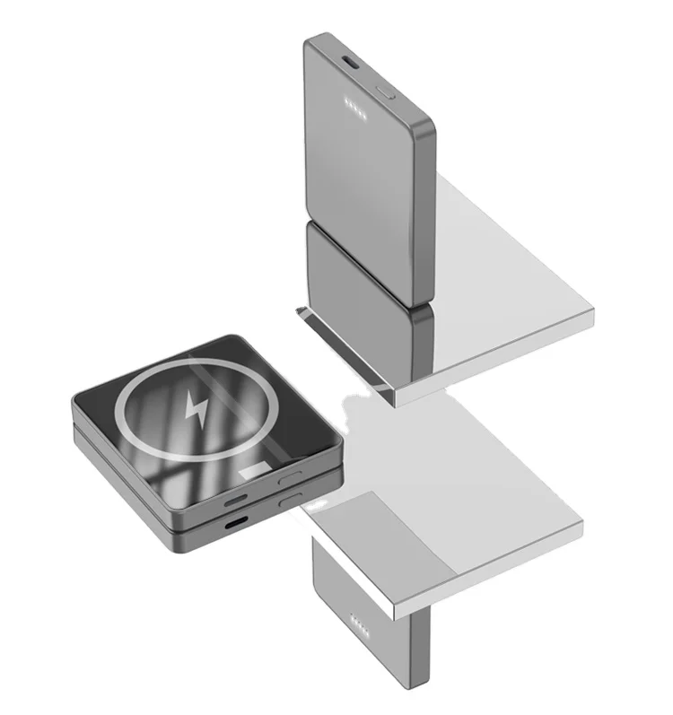 

Magnetic Wireless Power Bank 20W PD 5000mAh Fast Portable Charger Type C Quick Charging External Battery For iPhone Magsafe