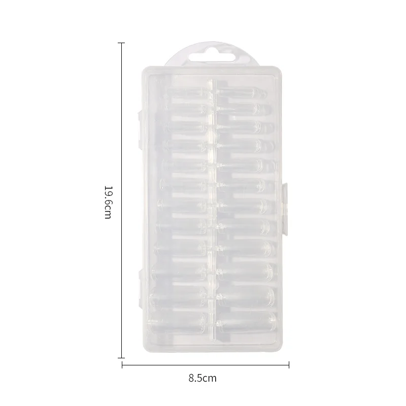 

240pcs No tracenail tips Artificial Acrylic French full cover fale nails press designs Clear Plastic Nail Boxes, Clear/natural /white
