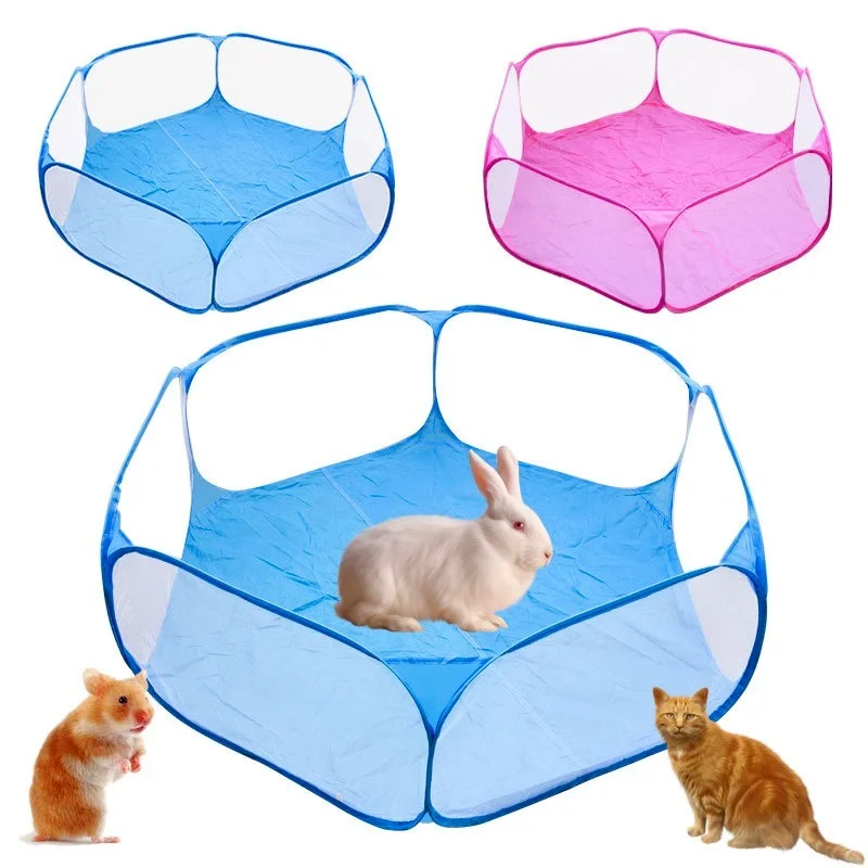 

Pet Playpen Portable fashion Open Indoor / Outdoor Small Animal Cage Game Playground Fence for Hamster