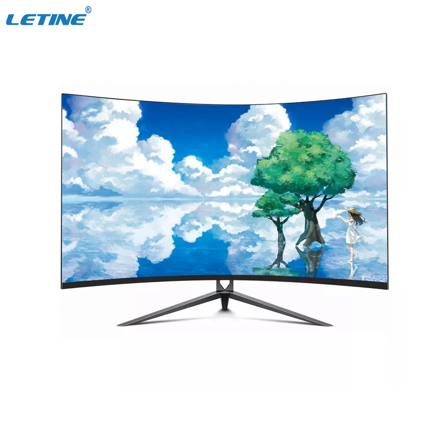 

24inch Desktop Computer Monitor Pc Screen 27Inch 75Hz 1080p Anti-blue Light Fhd HD Monitor