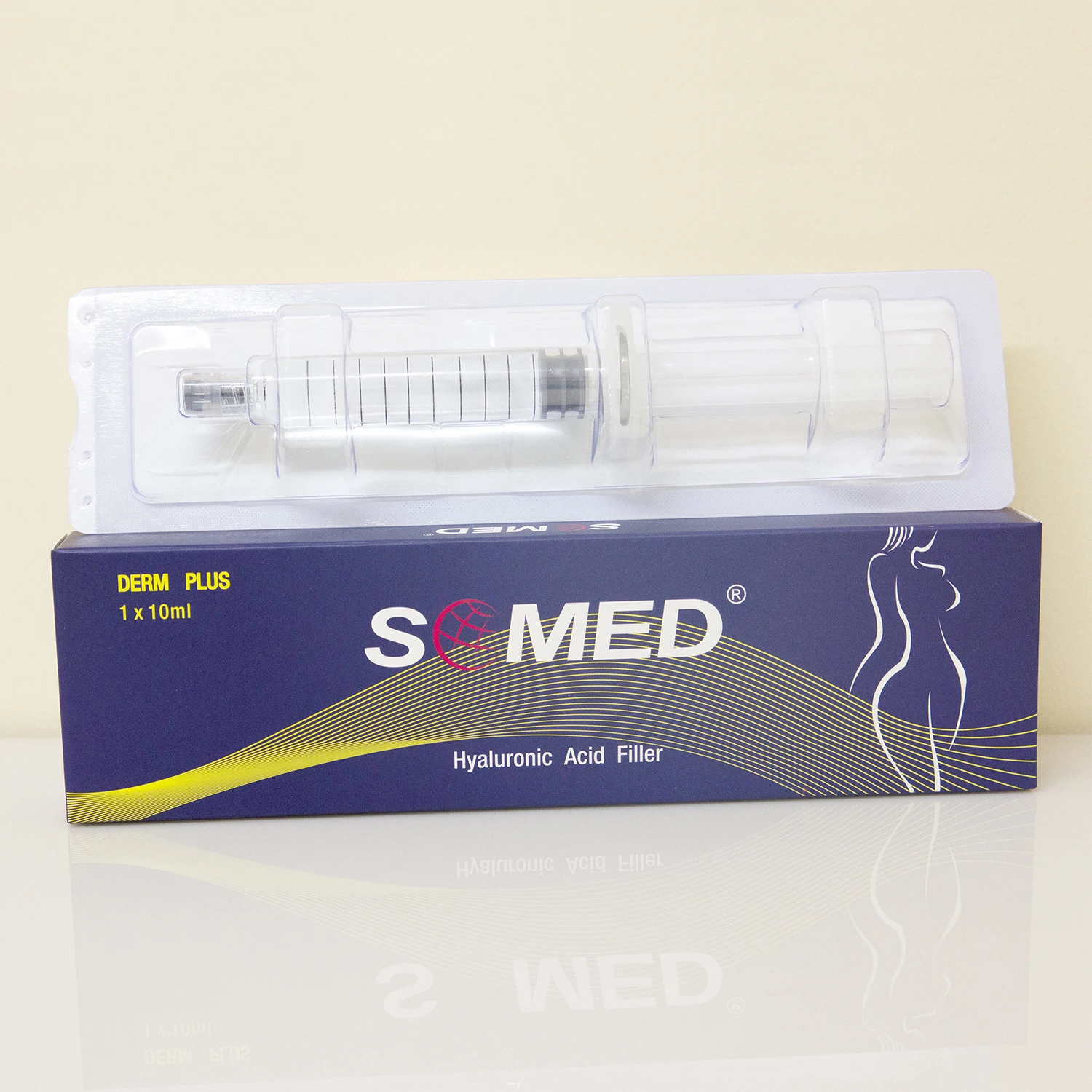 

Long Lasting SOMED 10ml HA Dermal Filler for Body Butt Lift Breast Enhancenment