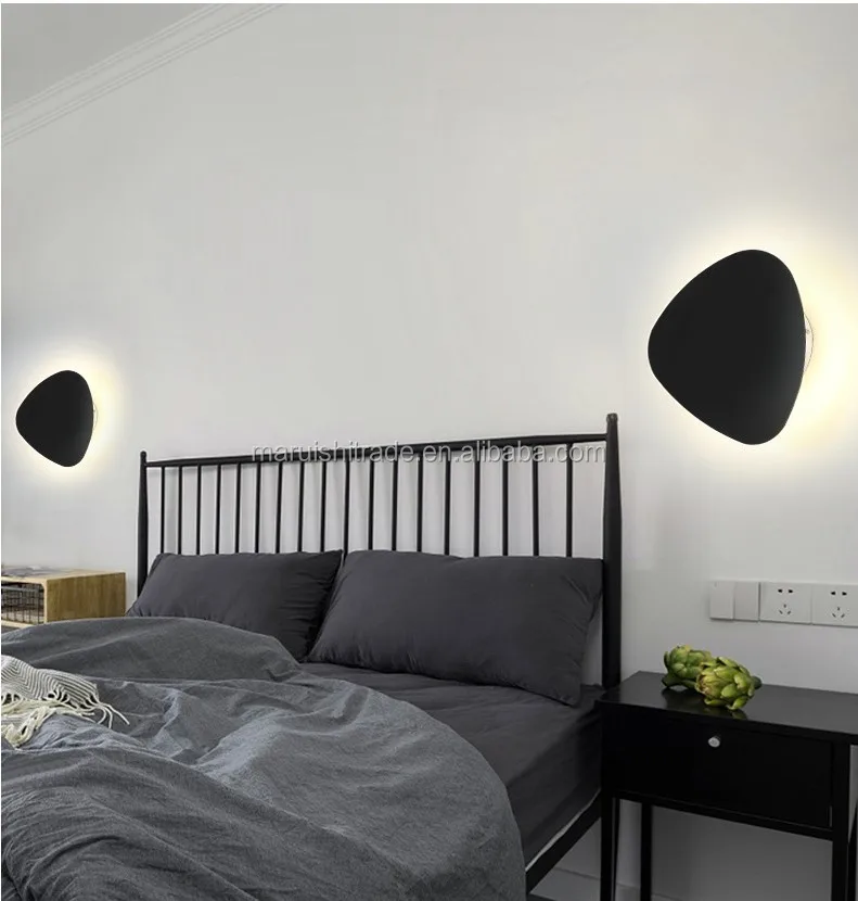 Aisle stair lamp Nordic modern minimalist background wall lamp corridor living room bedroom bedside lamp