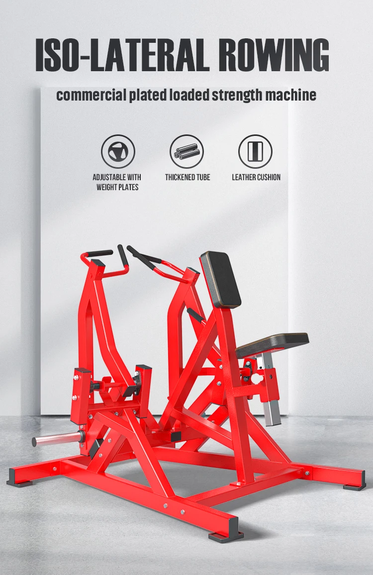 Commercial Plated Loaded Strength Iso Lateral Rowing Equipment| Alibaba.com
