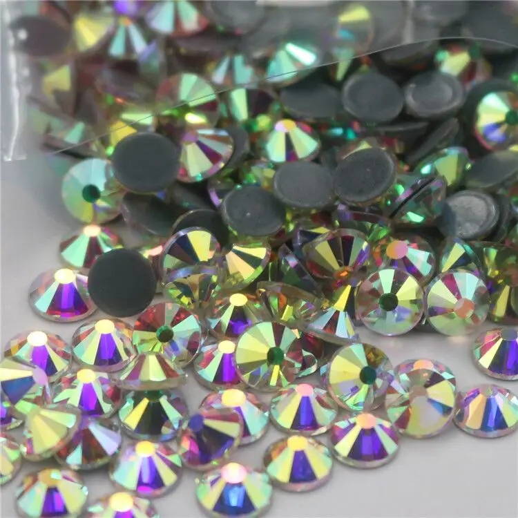 

yantuo crystal ss10 ss20 Strong Glue crystal AB hot fix rhinestones in bulk