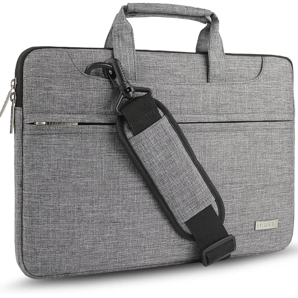 

High quality 14 15.6 16-inch laptop messenger bag business office multi-purpose laptop handbag shoulder bag