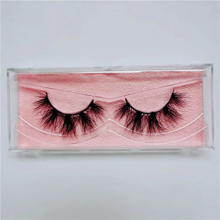 

Wholesale High Quality Mink Eyelashes Private Label 100% Real 3D Mink Fur Eyelashes 18mm - 22mm