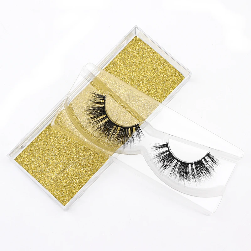 

Wholesale new arrive 3D635 100% real Mink Natural Thick Fake Eyelashes handmade Lashes Makeup Extension, Black