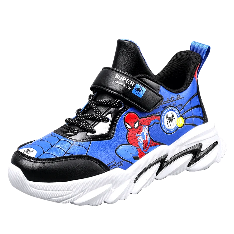 

China Factory Manufacturer Kids Running Walking Casual Comfortable Kids Shoes, Black/red;red/black;black/blue