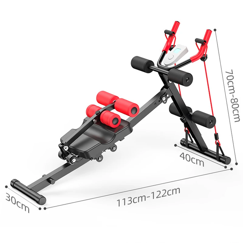 

Me Sport Indoor Gym Equipment High Quality Waist Abdominal Muscle Training Slim Functional Trainer, Black