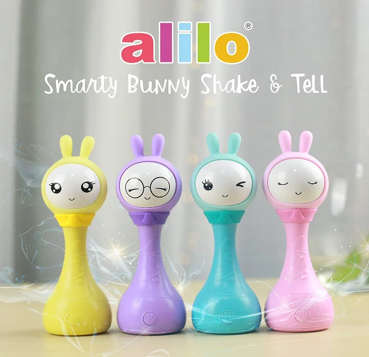 
2020 Wholesale Hot Kids Educational English Chinese Language Learning Bedtime Storyteller Alilo R1+ Baby Rattle Electronic Yoyo 