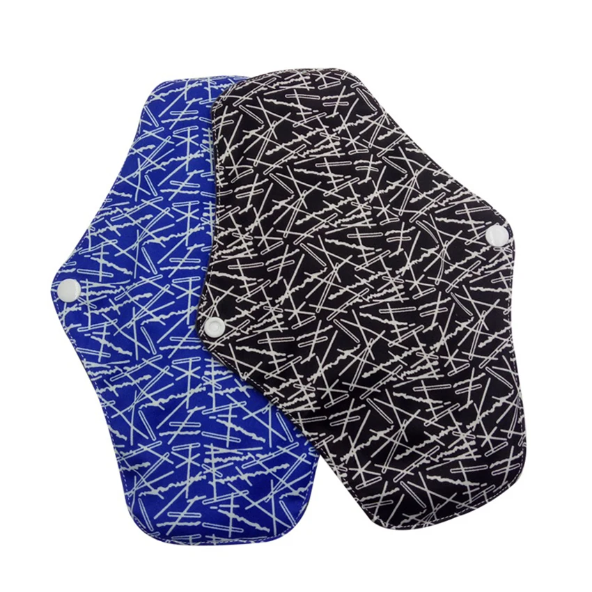 

Reusable Cloth Sanitary Waterproof Feminine Menstrual Pad, Multi color