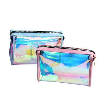 rainbow transparent bag