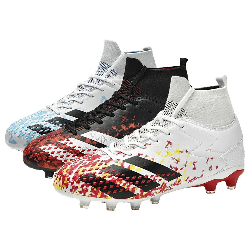 

Football Shoes Nk High Ankle Used Shoes Spike Football Boots Sports Soccer Shoe Sole