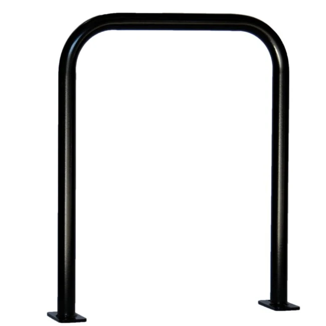 

Commercial Grade Bicycle Parking Inverted U Hoop Bike Rack floor-mounted bike rack, Customized