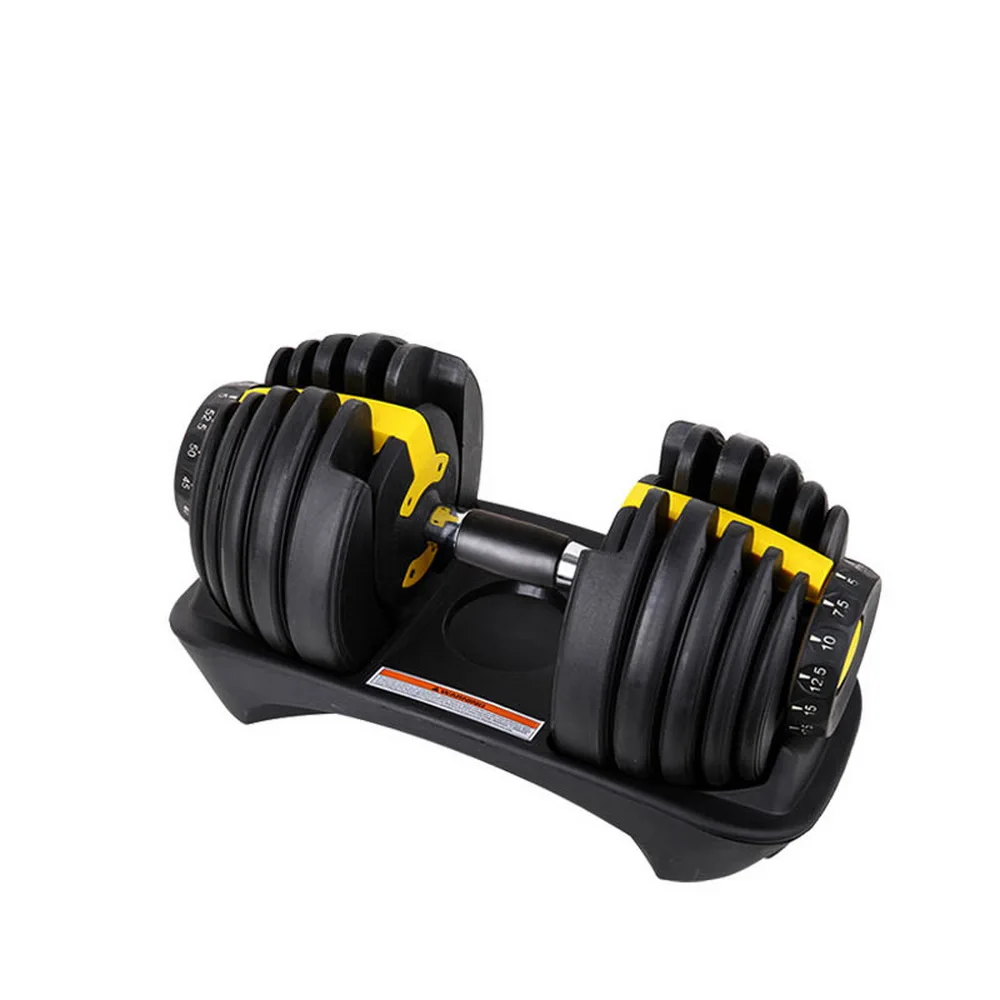 

Dropshipping 552 smart 90lbs adjustable dumbbells set fitness equipment 40kg adjustable dumbbells