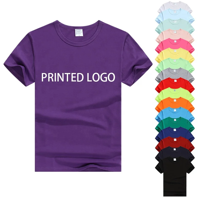 

Polyester Cotton Fabric Purple T Shirt Women