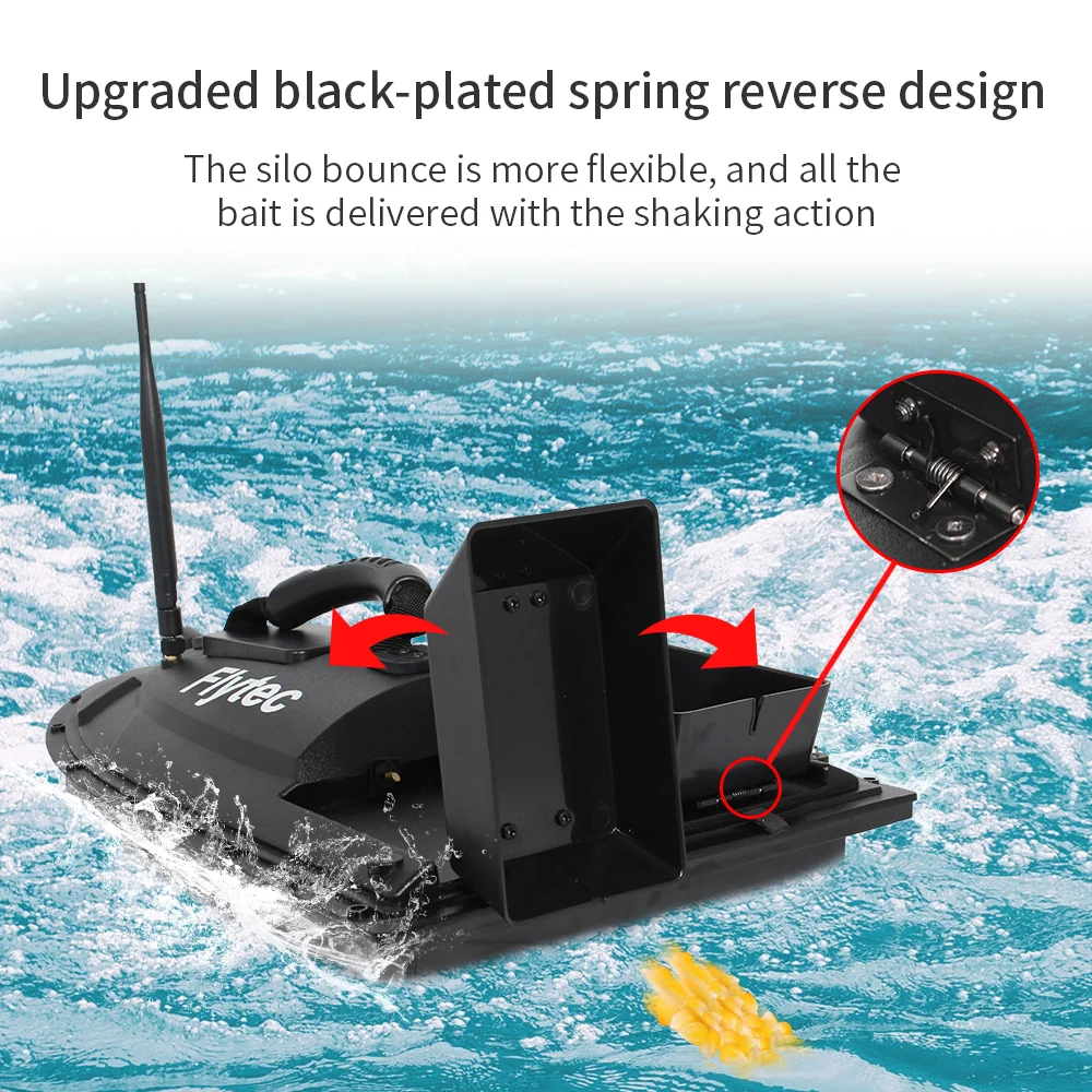 Flytec New 20115 500m Remote Control Carp Fishing Rc Bait Boats For Smart Fishing For Sale